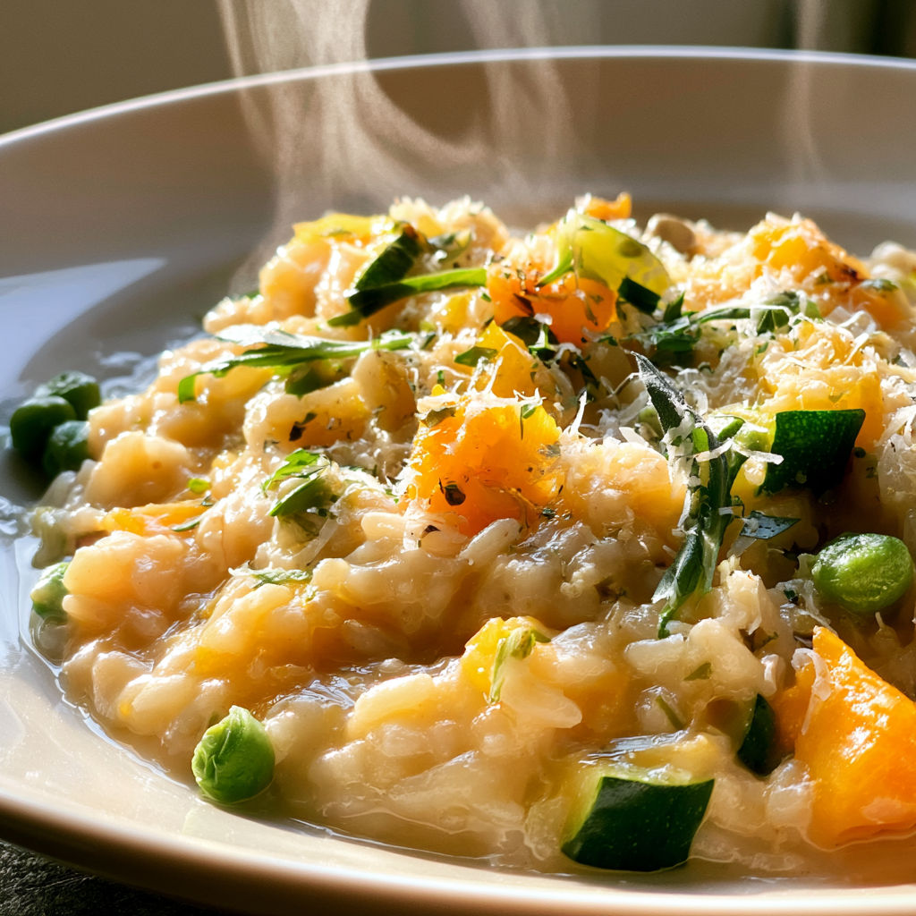 Risotto z warzywami sezonowymi: 7 Schritte zum Genuss